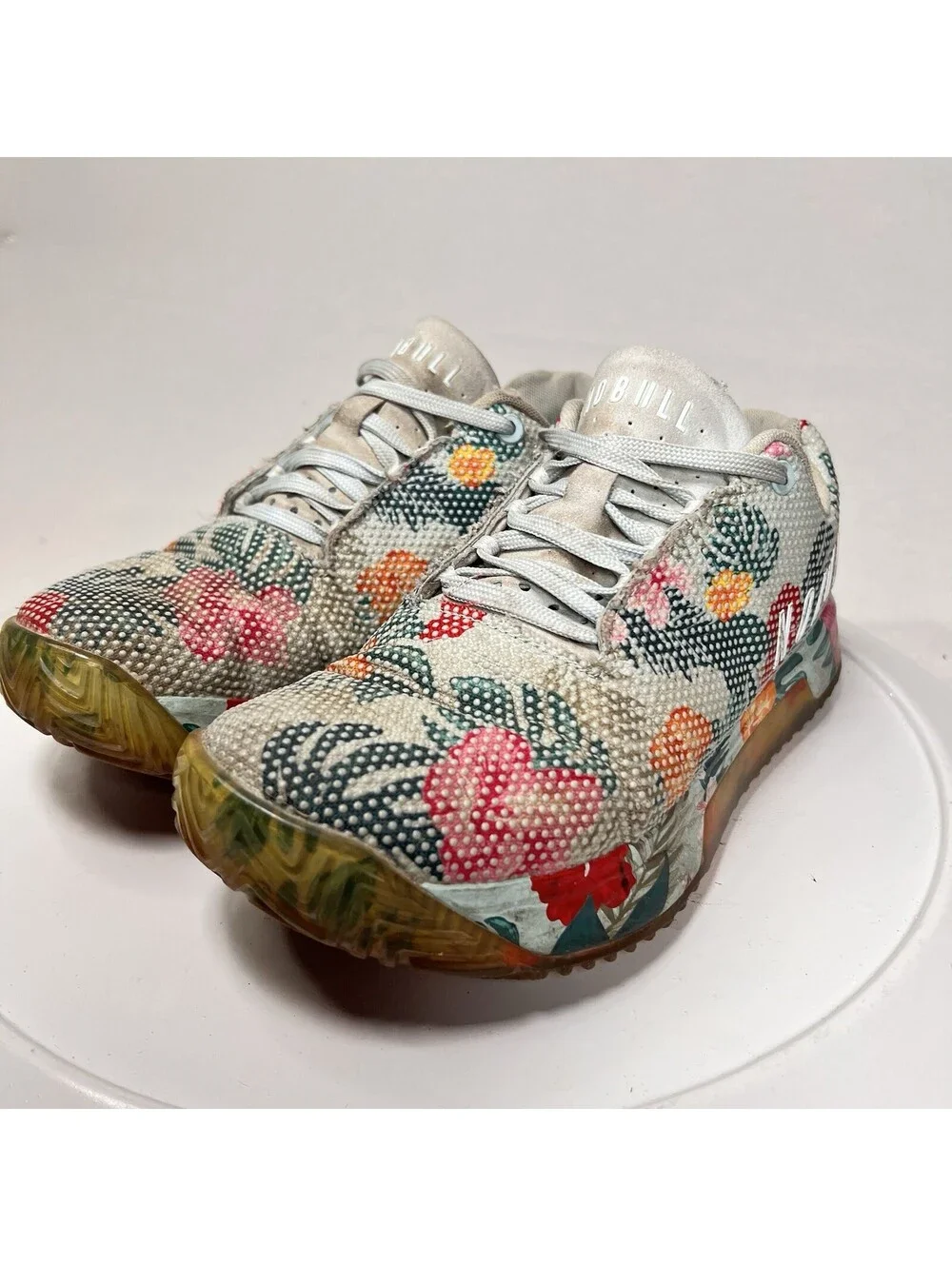 NOBULL Outwork Edge training sneakers in the Tropical Sky Women’s Sz 8.5 Floral